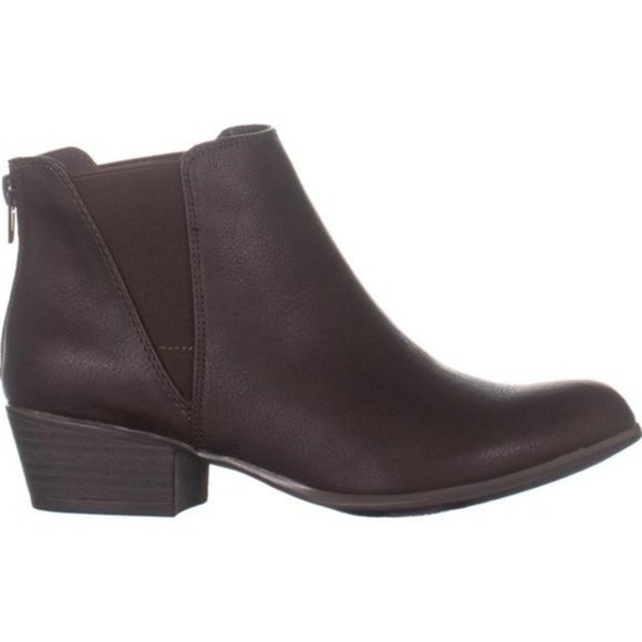 New Esprit Faux Leather Almond Toe Booties 7.5M​ - Picture 3 of 6